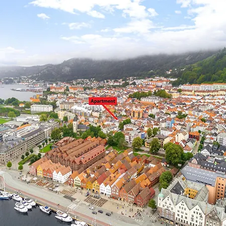 Lägenhetshotell Homerentals - Behind Bryggen & Historic Cobblestone Streets - 2 Floor Renovated From February 2025 *