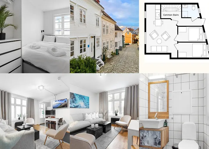 Homerentals - Behind Bryggen & Historic Cobblestone Streets - 2 Floor Renovated From February 2025 Hotel apartamentowy Bergen